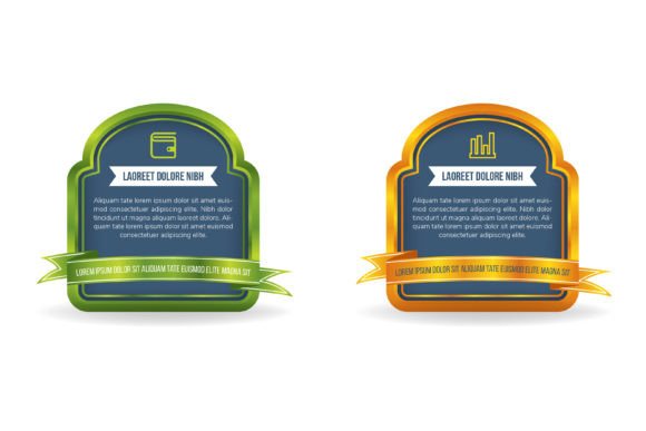 Element Banner Infographic: Elevating Visual Communication with Vector Precision