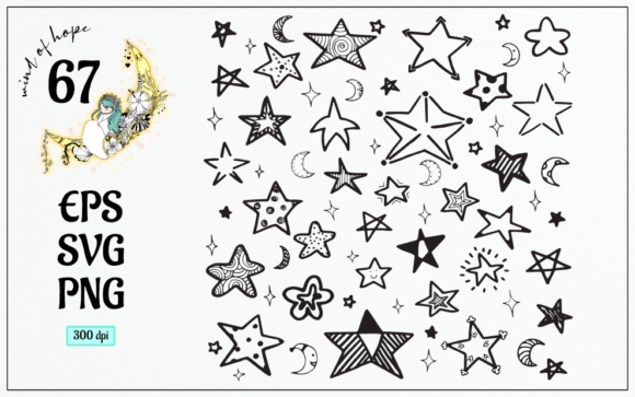Elevating Visual Identity: The Strategic Value of the Stars Doodle Set in Modern Design