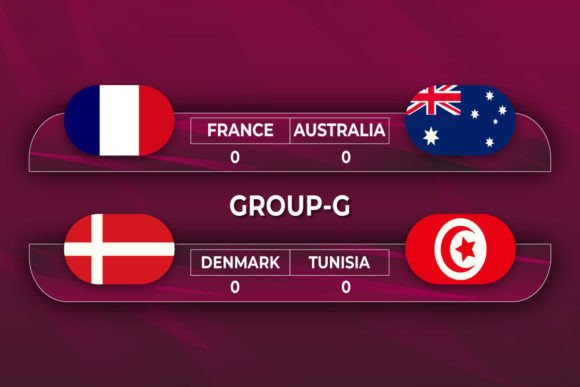 Football Cup Group E Teams & Flags