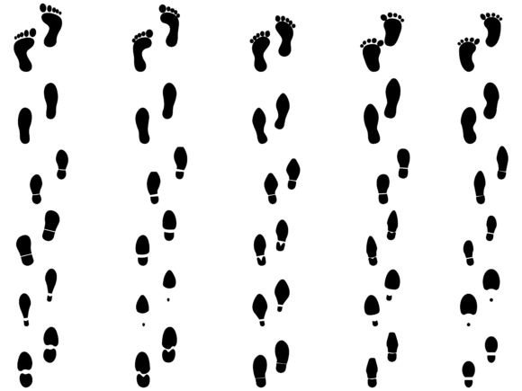 Footsteps Collection Hand Drawn: A Comprehensive Resource for Designers and Creators