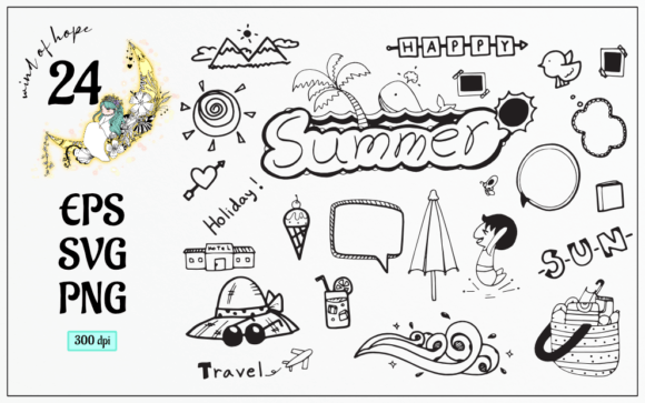 Mastering the Summer Doodle Vector Design Element for Professional Results