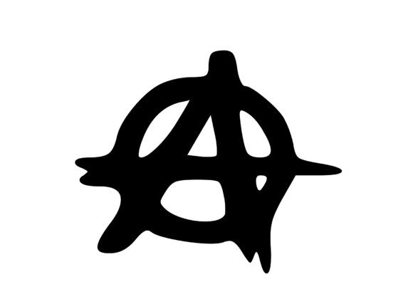 New Web Ding Icon: Anarchy SVG for Creators
