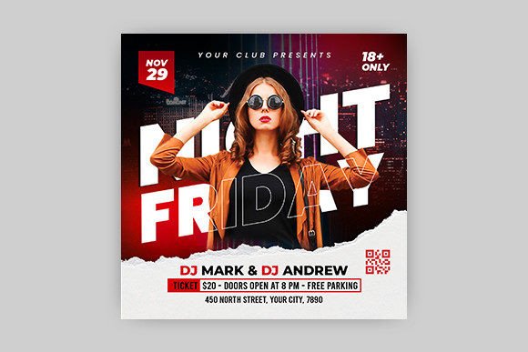 Night Club Party Poster Template: Elevate Your Event Marketing with Professional Design